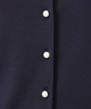 FISGD21060 OFUON le MK(オフオン　ル　エムケー) ハイゲージニットコンパクトカーディガン/UVカット/接触冷感/洗える/WEB限定サイズあり ブルー