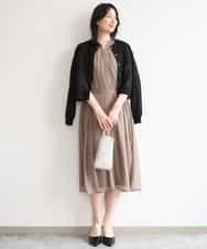 FISGD22070 OFUON le MK(オフオン　ル　エムケー) シアーニットカーディガン/洗える/WEB限定サイズあり ライトブルー