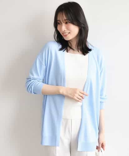 FISGD25070  着流しカーディガン/接触冷感/洗える/WEB限定サイズあり