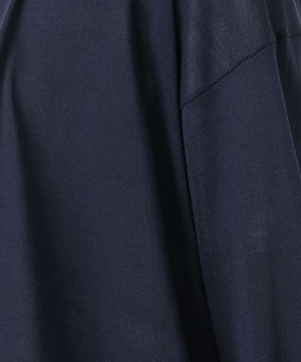 FISGD25070 OFUON le MK(オフオン　ル　エムケー) 着流しカーディガン/接触冷感/洗える/WEB限定サイズあり ライトブルー