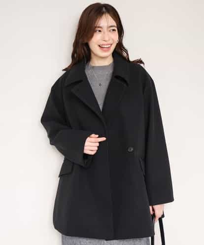 FIUAG11190 OFUON le MK ウール混マルチwayミドル丈コート/WEB限定サイズあり