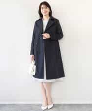 FIVFD01160 OFUON le MK(オフオン　ル　エムケー) ベーシックツイルトレンチコート/洗える/WEB限定 ベージュ