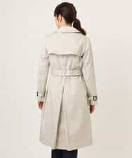 FIVFD01160 OFUON le MK(オフオン　ル　エムケー) ベーシックツイルトレンチコート/洗える/WEB限定 ベージュ