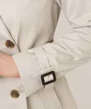 FIVFD01160 OFUON le MK(オフオン　ル　エムケー) ベーシックツイルトレンチコート/洗える/WEB限定 ベージュ