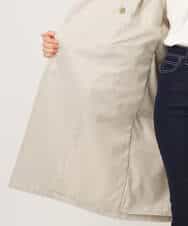 FIVFD01160 OFUON le MK(オフオン　ル　エムケー) ベーシックツイルトレンチコート/洗える/WEB限定 ベージュ