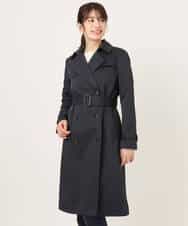 FIVFD01160 OFUON le MK(オフオン　ル　エムケー) ベーシックツイルトレンチコート/洗える/WEB限定 ベージュ