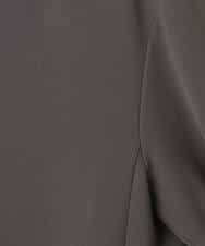 FIVFD02150 OFUON le MK(オフオン　ル　エムケー) ベーシックノーカラーコート/洗える/WEB限定 チャコール