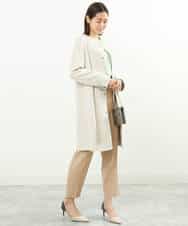 FKBFS03120 MK MICHEL KLEIN(MK ミッシェルクラン) 2wayジョーゼットブラウス/洗える/WEB限定 ライトブルー
