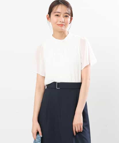 FKBFU05120  シフォンブラウス/洗える