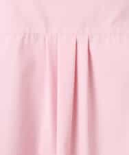 FKBGD27140 MK MICHEL KLEIN(MK ミッシェルクラン) コットン混ベーシックシャツ（無地）/接触冷感/防シワ/洗える ピンク