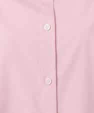 FKBGD27140 MK MICHEL KLEIN(MK ミッシェルクラン) コットン混ベーシックシャツ（無地）/接触冷感/防シワ/洗える ピンク
