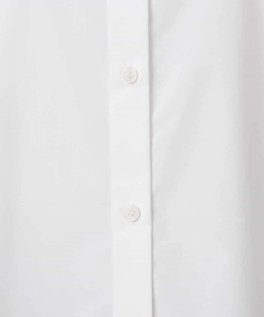 FKBGD27140 MK MICHEL KLEIN(MK ミッシェルクラン) コットン混ベーシックシャツ（無地）/接触冷感/防シワ/洗える ピンク