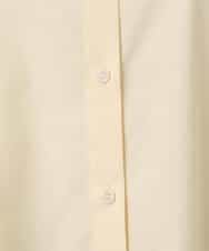 FKBGD27140 MK MICHEL KLEIN(MK ミッシェルクラン) コットン混ベーシックシャツ（無地）/接触冷感/防シワ/洗える ピンク