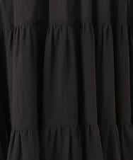 FKBGD40160 MK MICHEL KLEIN(MK ミッシェルクラン) [洗える]Vネックコットンシフォンチュニックブラウス ブルー