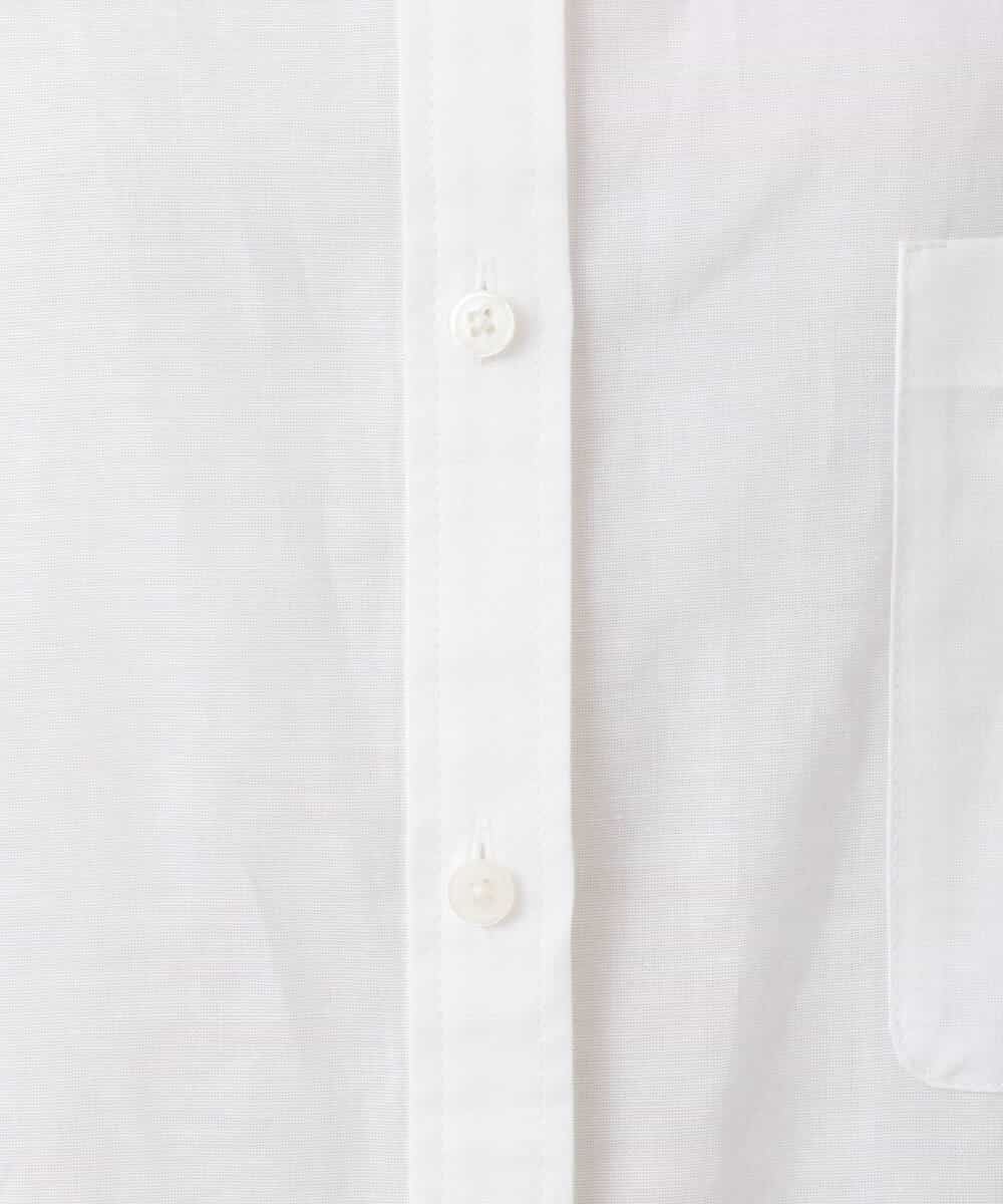 FKBGD47150 MK MICHEL KLEIN(MK ミッシェルクラン) [接触冷感/洗える]リネン混カラーシャツブラウス ブラウン