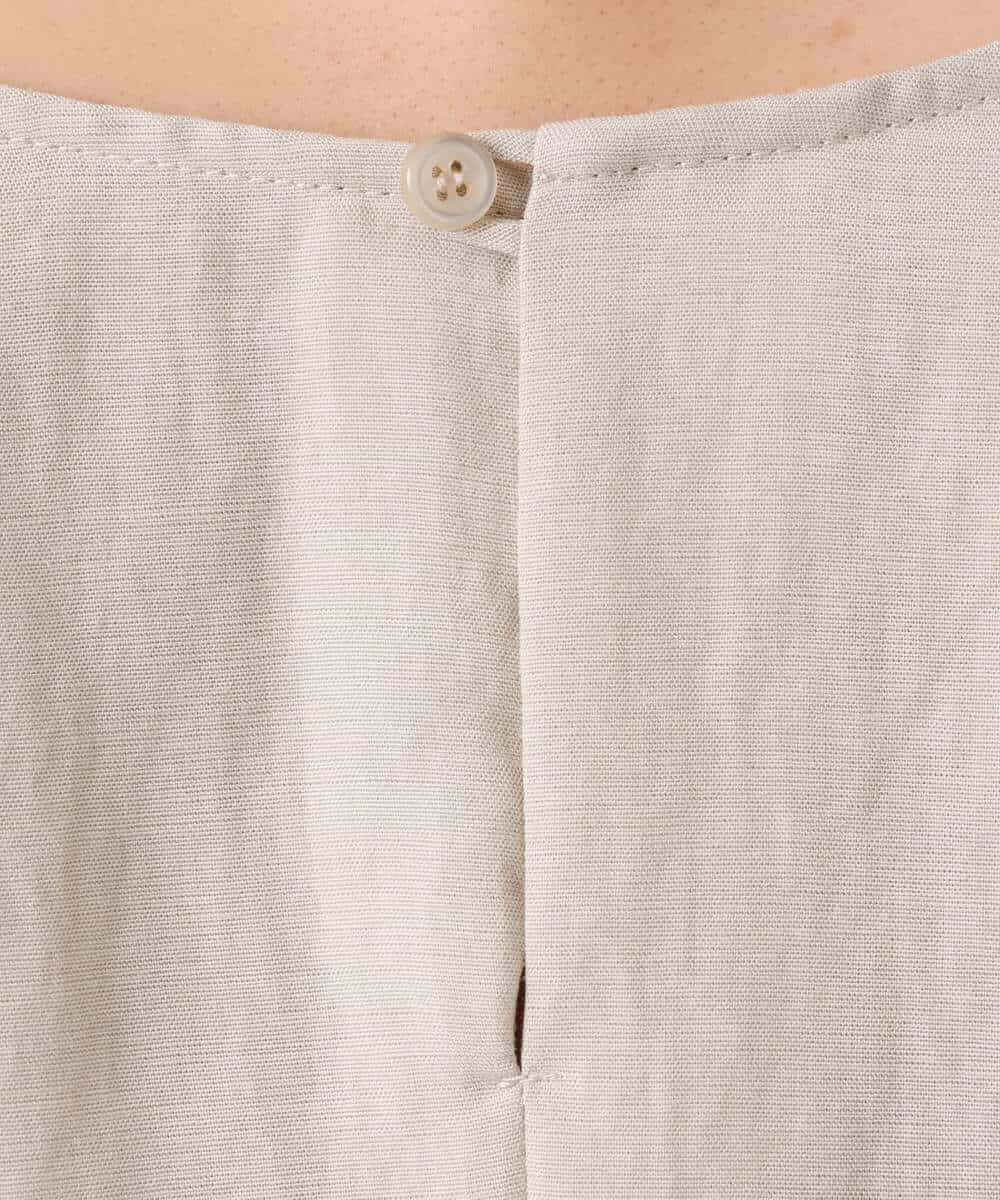 FKBGD55150 MK MICHEL KLEIN(MK ミッシェルクラン) [UVカット/接触冷感/洗える]ボリュームスリーブブラウス ベージュ