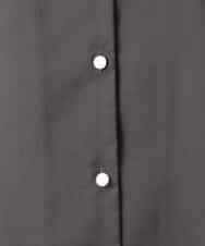 FKBGD58140 MK MICHEL KLEIN(MK ミッシェルクラン) [洗える]Vネックタックスリーブブラウス ダークグレー