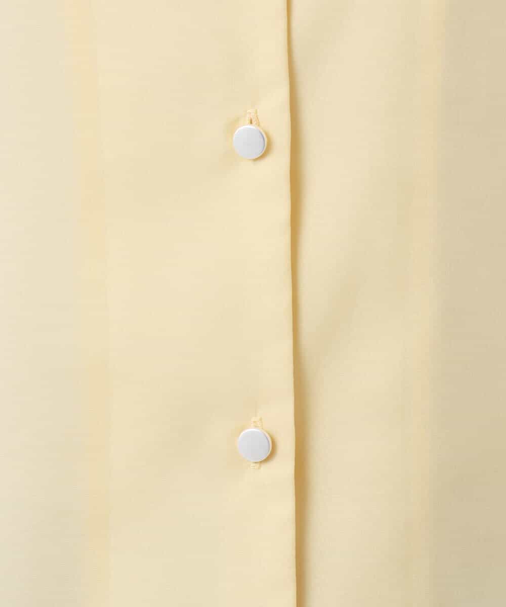 FKBGD58140 MK MICHEL KLEIN(MK ミッシェルクラン) [洗える]Vネックタックスリーブブラウス ダークグレー