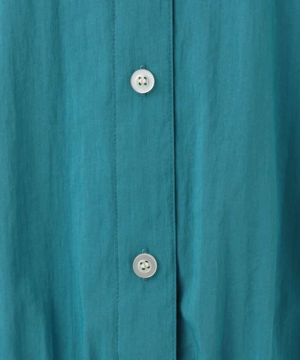 FKBHD60140 MK MICHEL KLEIN(MK ミッシェルクラン) [接触冷感/洗える]クロップド丈シャツ ベージュ