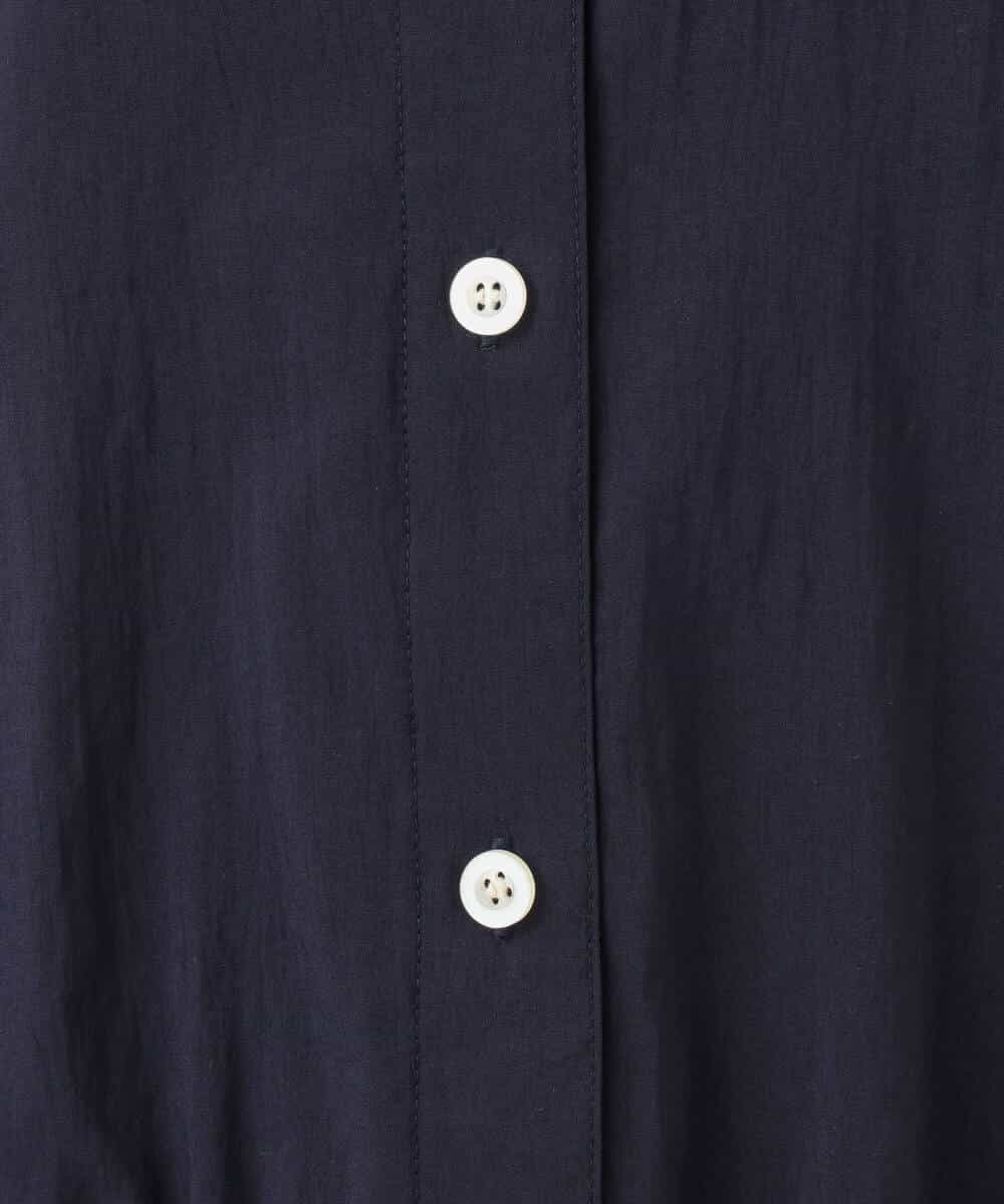 FKBHD60140 MK MICHEL KLEIN(MK ミッシェルクラン) [接触冷感/洗える]クロップド丈シャツ ベージュ
