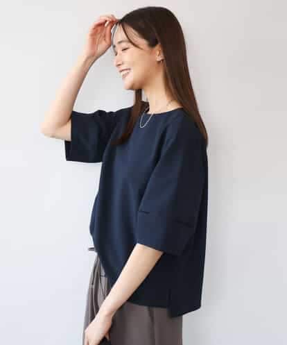 FKBHD64150  [撥水/UVカット/洗える]ランタンスリーブブラウス