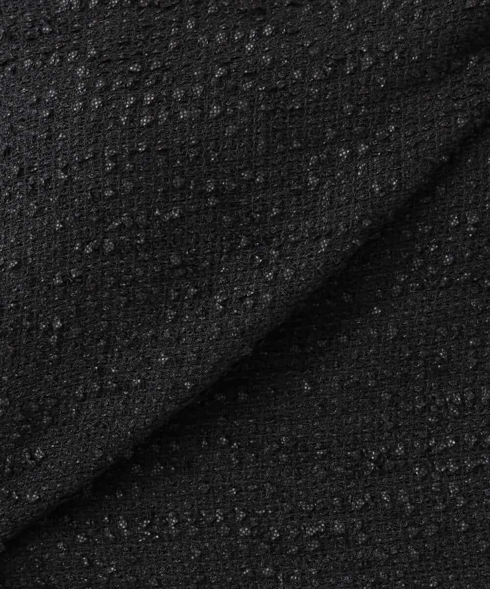 FKBJD46170 MK MICHEL KLEIN(MK ミッシェルクラン) [洗える]ツイードライクフリンジトップス グレー
