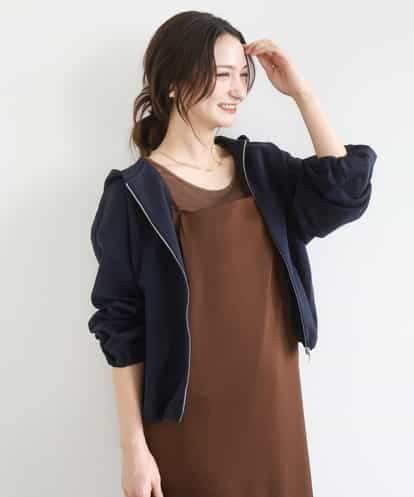 FKCGD30140 MK MICHEL KLEIN コットンポンチパーカー/洗える