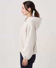 FKCGD30140 MK MICHEL KLEIN(MK ミッシェルクラン) コットンポンチパーカー/洗える ベージュ