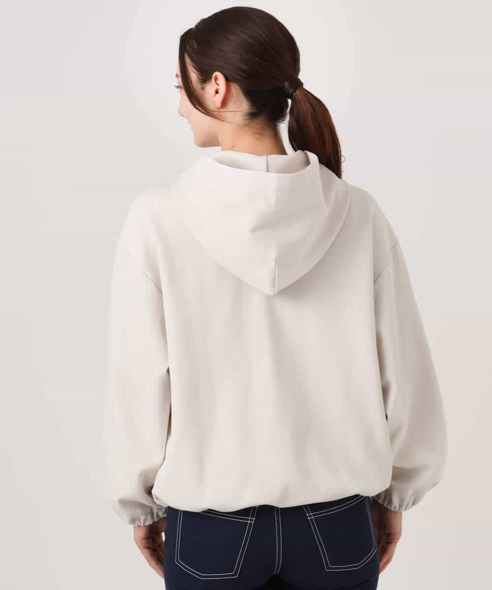 FKCGD30140 MK MICHEL KLEIN(MK ミッシェルクラン) コットンポンチパーカー/洗える ベージュ