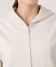 FKCGD30140 MK MICHEL KLEIN(MK ミッシェルクラン) コットンポンチパーカー/洗える ベージュ