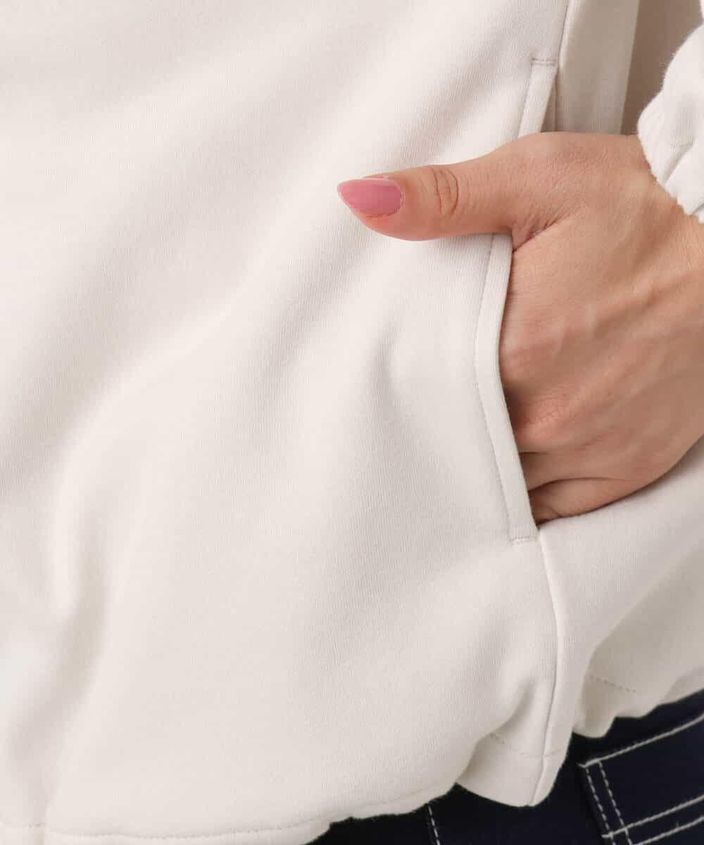 FKCGD30140 MK MICHEL KLEIN(MK ミッシェルクラン) コットンポンチパーカー/洗える ベージュ