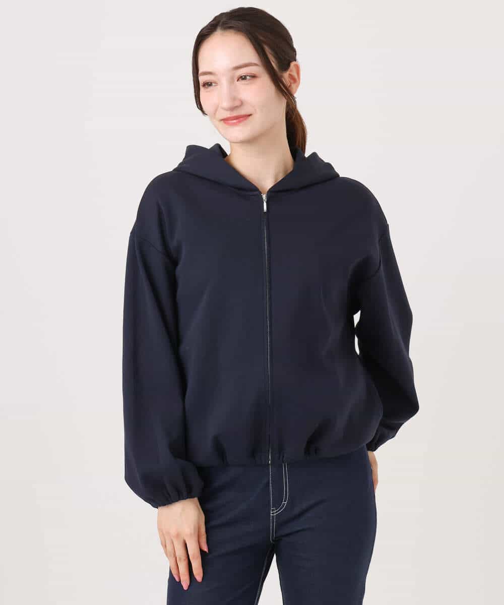 FKCGD30140 MK MICHEL KLEIN(MK ミッシェルクラン) コットンポンチパーカー/洗える ベージュ