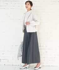 FKCGD30140 MK MICHEL KLEIN(MK ミッシェルクラン) コットンポンチパーカー/洗える ベージュ