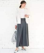 FKCGD30140 MK MICHEL KLEIN(MK ミッシェルクラン) コットンポンチパーカー/洗える ベージュ