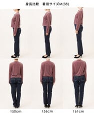 FKCJD24140 MK MICHEL KLEIN(MK ミッシェルクラン) [洗える]シアーベロア カーディガン モカベージュ