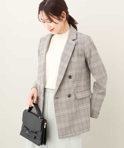 MK MICHEL KLEIN ミッシェルクラン コーヒー テーラードジャケット 