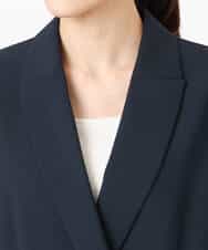 FKDFD15230 MK MICHEL KLEIN(MK ミッシェルクラン) ダブルブレストジャケット/洗える ネイビー