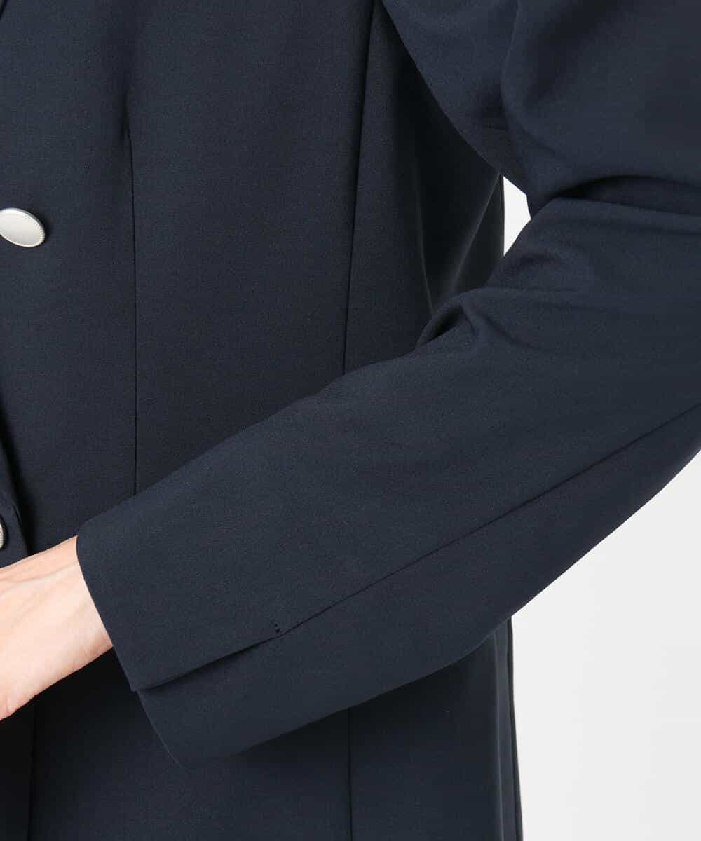 FKDFD15230 MK MICHEL KLEIN(MK ミッシェルクラン) ダブルブレストジャケット/洗える ネイビー