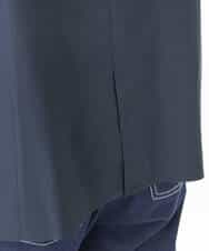 FKDFD15230 MK MICHEL KLEIN(MK ミッシェルクラン) ダブルブレストジャケット/洗える ネイビー