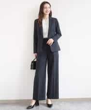 FKDGD34230 MK MICHEL KLEIN(MK ミッシェルクラン) ドライタッチストレッチ テーラードジャケット/イージーケア/洗える グレージュ