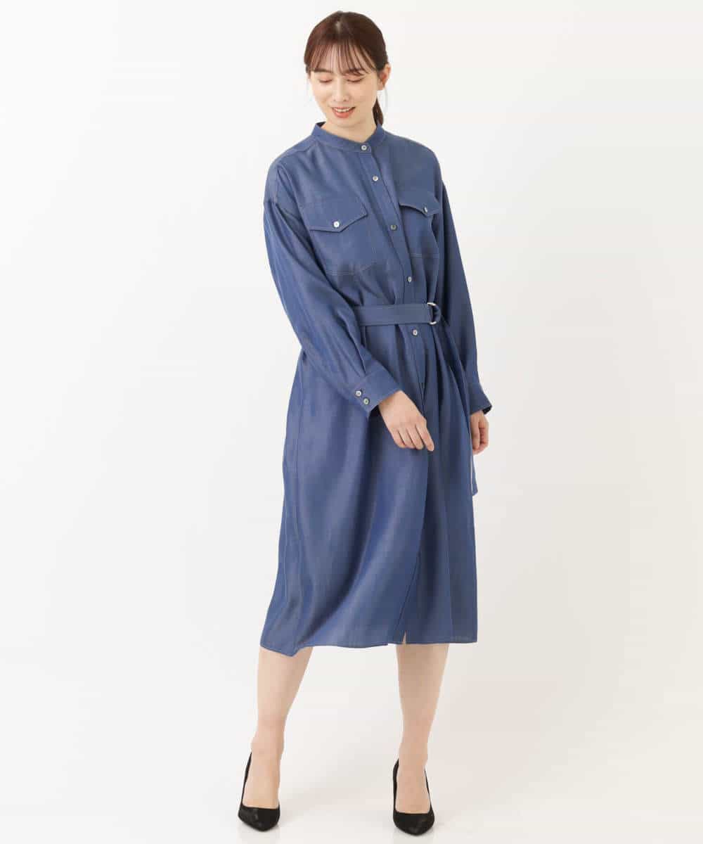 あす楽土日も即納 洗える テンセルデニムワンピース 入荷即納可能 レディース ワンピース ロング マキシ丈ワンピース レディース ワンピース ロング マキシ丈ワンピース Www Aceappraisal In