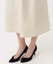 FKEGD40220 MK MICHEL KLEIN(MK ミッシェルクラン) ハーフスリーブ シャツワンピース/UVカット/洗える ベージュ