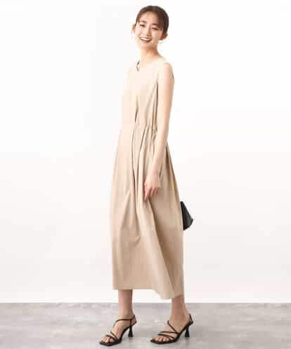 FKEGV62190 MK MICHEL KLEIN リラクシーVネックワンピース/接触冷感/洗える