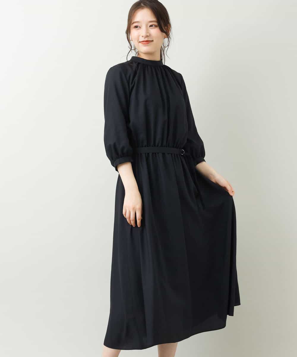 Mk Michel Klein Mk ミッシェルクラン 洗える スタンドネックワンピース イトキンオンラインストア