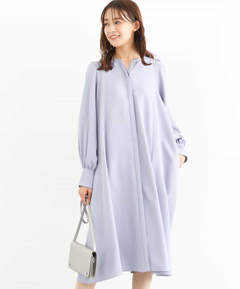Aラインシルエットシャツワンピース/洗える(ワンピース) | MK MICHEL KLEIN(MK ミッシェルクラン)|イトキンオンラインストア Aラインシルエットシャツワンピース/洗える(ワンピース) | MK MICHEL KLEIN(MK ミッシェルクラン)|イトキンオンラインストア
