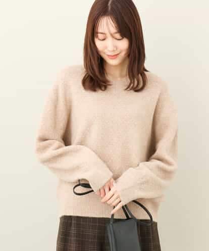 FKFAA56170 MK MICHEL KLEIN ポコポコVネックニット/洗える