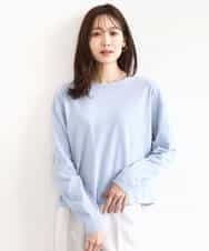 FKFAD45120 MK MICHEL KLEIN(MK ミッシェルクラン) モールヤーンボートネックニット/洗える マスタード