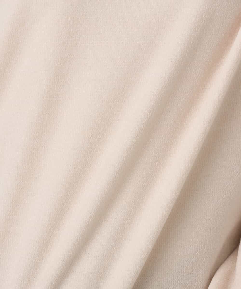 FKFAD45120 MK MICHEL KLEIN(MK ミッシェルクラン) モールヤーンボートネックニット/洗える マスタード