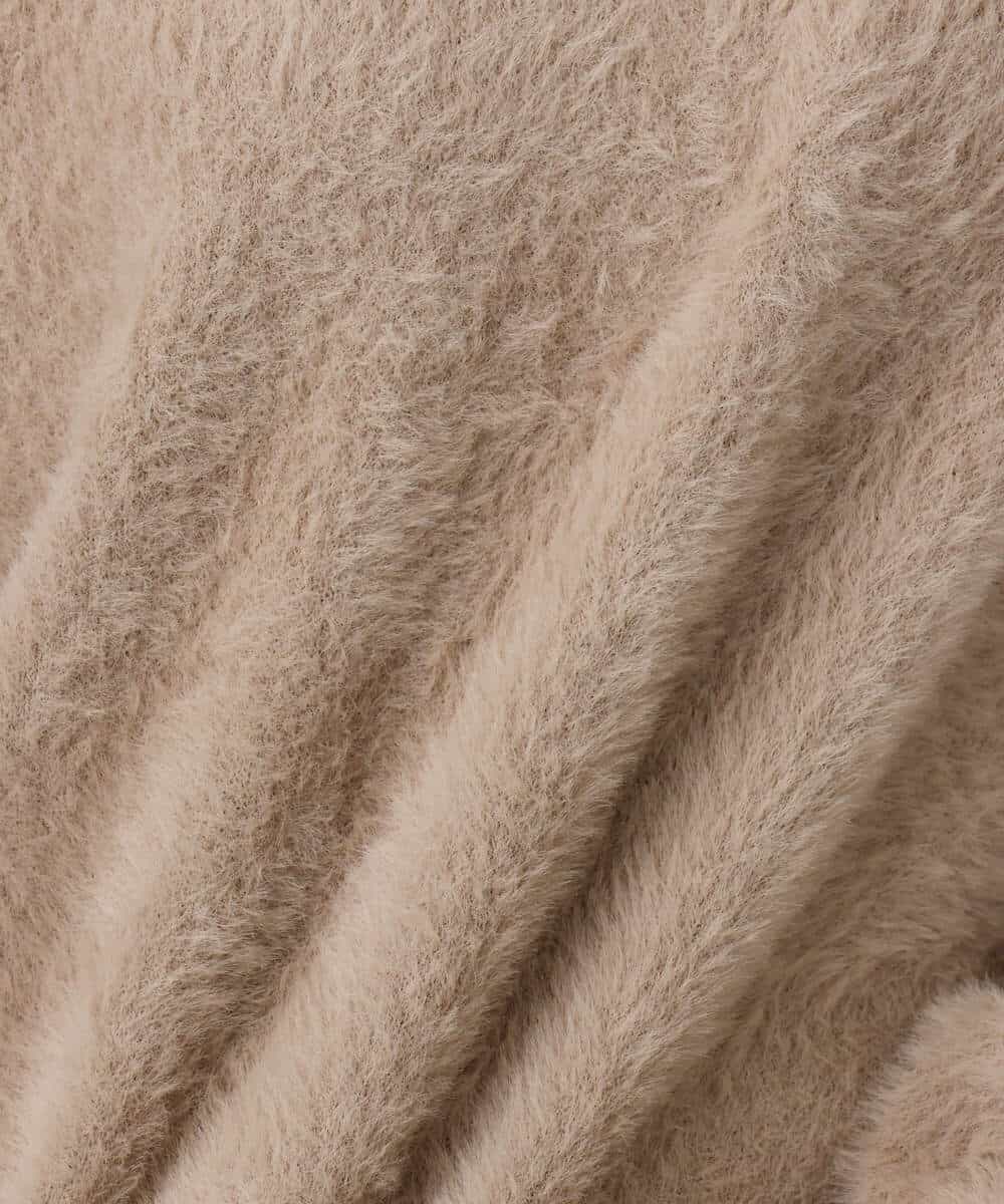 FKFAD46130 MK MICHEL KLEIN(MK ミッシェルクラン) フェザーニットプルオーバー/前後2way/洗える レッド