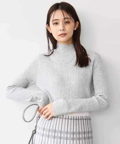 FKFAG56150 MK MICHEL KLEIN [ウール100/洗える]SUPER FINE WOOLベーシックタートルネックニット